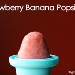 Strawberry Banana Popsicles