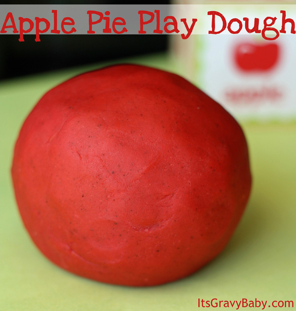 Apple Pie Scented Play dough