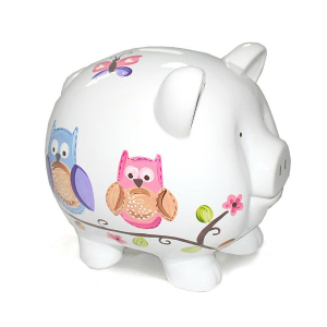 Child to Cherish Owl Piggy Bank