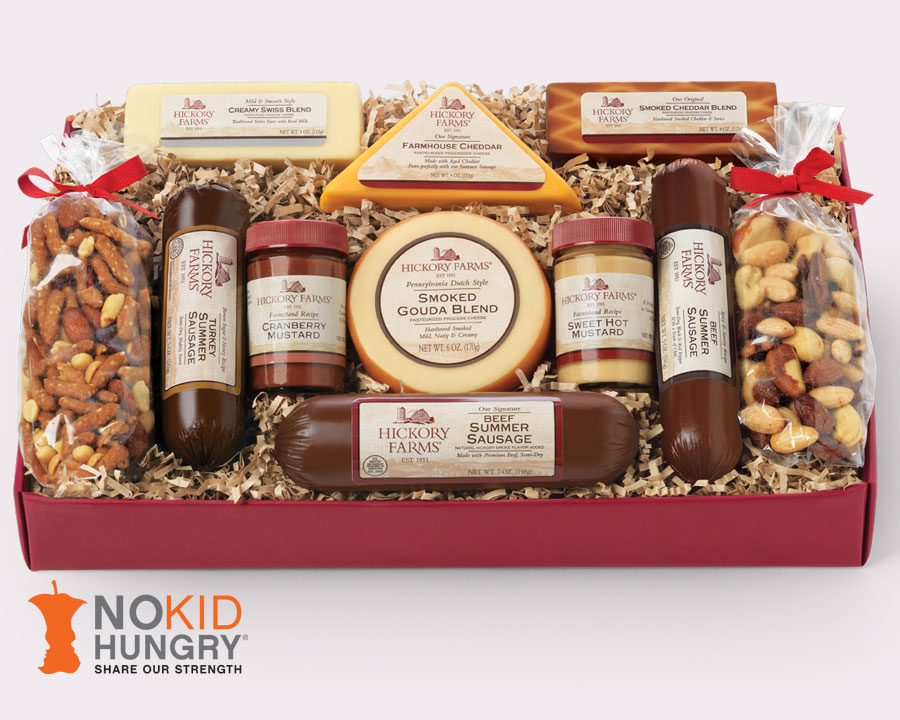 Hickory Farms Party Planner Gift Box