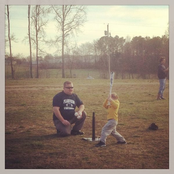 Bryson's First TBall Practice It's Gravy, Baby!