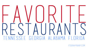 favorite restaurants southeast